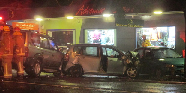 Several vehicles were damaged in an incident tonight.