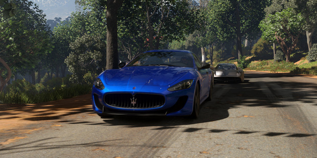 A screenshot from DriveClub.