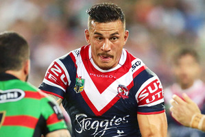 Roosters five-eighth James Maloney said Williams wasn't happy when informed of the NRL match review committee charge. Photo / Getty Images