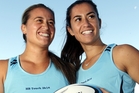 Celeste Lowe (left) and sister Candis Timms will have key roles in the Hawke's Bay Open Women's touch team at this week's nationals in Papakura. Celeste Lowe (left) and sister Candis Timms will have key roles in the Hawke's Bay Open Women's touch team at this week's nationals in Papakura.