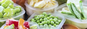 Fruit and vegetables being frozen for a long time should be blanched to retain their best qualities.
