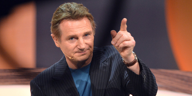 Liam Neeson says he was once courted to play James Bond. Photo/AP