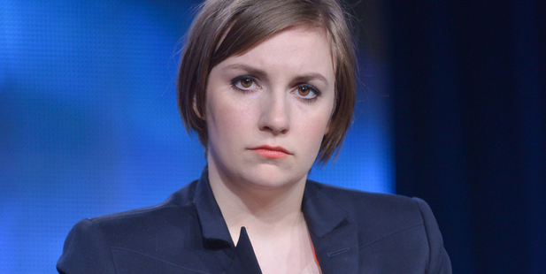 Lena Dunham has apologised for making an off-colour joke on Twitter. Photo/AP