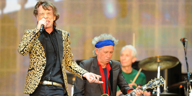 The Rolling Stones say they were censored by the Chinese government. Photo/AP.