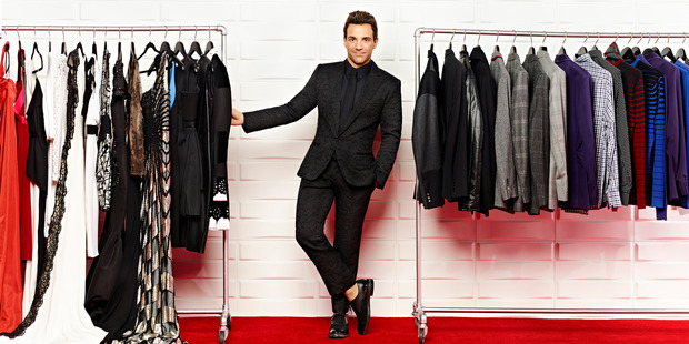 George Katsiopoulis has visited NZ for the first time, complimenting Kiwi style.
Photo / Brian Bowen Smith,E!