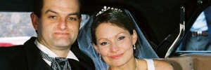Missing New Zealander Paul Weeks with wife Danica.