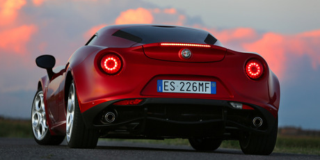 Alfa Romeo 4C.
