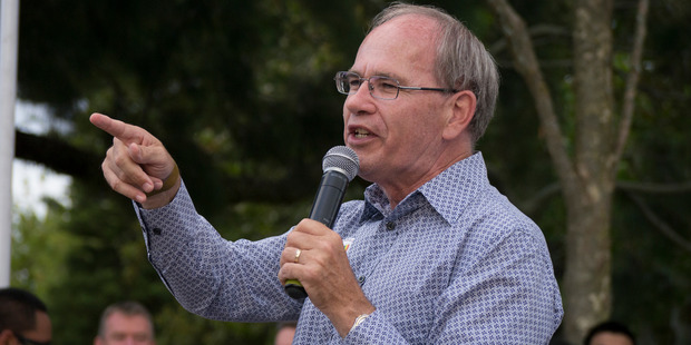 Len Brown won the first Super City race with a war chest of $390,000 and the recognition that went with being the incumbent mayor of Manukau City. Photo / Herald on Sunday