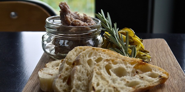 Black Estate's Duck Rillette.
