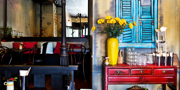 Interior of Cafe Viet. Photo / Babiche Martens.