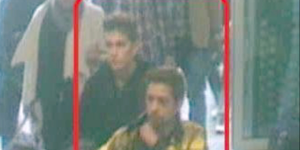 This image released by Interpol shows the two Iranian who were traveling with stolen passports on a missing Malaysia Arlines jetliner. Photo / AP