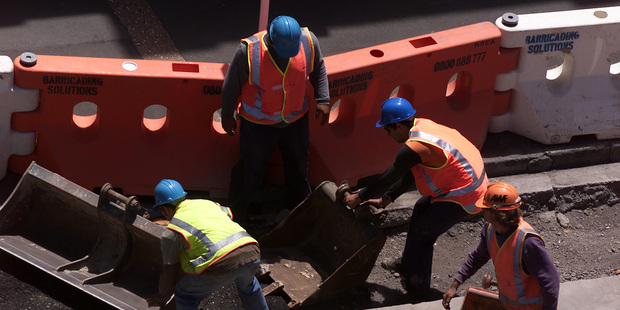 Are there awards for road workers? The Pulitzers of road maintenance? There should be. Photo / APN