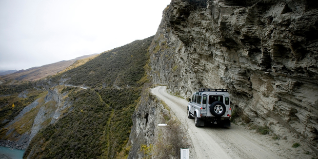 Skippers Canyon near Queenstown. Photo / Dean Purcell