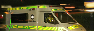 Two people from the car were injured. Photo / Herald on Sunday