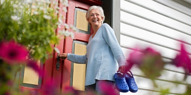 When you're close to retirement paying off the mortgage may be the safest option. Photo / Getty Images