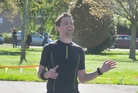 OVER THE LINE: Andy Bennett wins the 2013 Wairarapa country marathon. OVER THE LINE: Andy Bennett wins the 2013 Wairarapa country marathon.