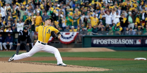 Oakland Athletics starting pitcher Sonny Gray. Photo / AP