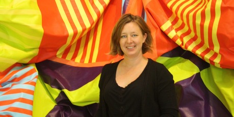 Miranda Parkes: Fabric origami at the Tauranga Art Gallery