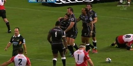 Rugby Highlights: Sharks 37 Lions 23