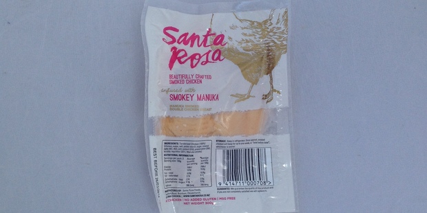 Santa Rosa Smoked Chicken Smokey Manuka $7.59 for 300g.