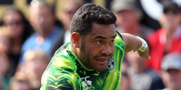 Konrad Hurrell began training for the season 10kg overweight and has had a spell in the NSW Cup to improve his fitness. Now he is back it is unclear where he will fit into the side. Photo / Getty Images