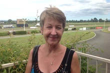 "Just the enjoyment of the whole day and watching the jockeys and trainers." - Kay Evans, 59, Papamoa.