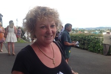 "The atmosphere, winning and catching up with friends." - Gloria Macrae, 50s, Tauriko.