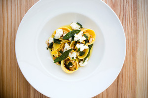 Butternut tortellini on the menu at Piccoli Piatti. Photo / Babiche Martens.
