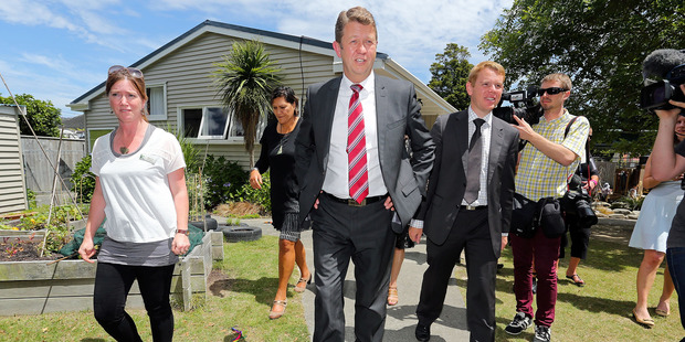 Labour leader David Cunliffe said that the issue of the donations and the trust had affected the party's polling but he did not believe it would be lasting. Photo / Getty Images