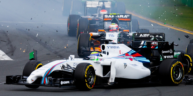 The lack of noise because of the increasing use of green technology is worrying F1 bosses. Picture / Getty Images