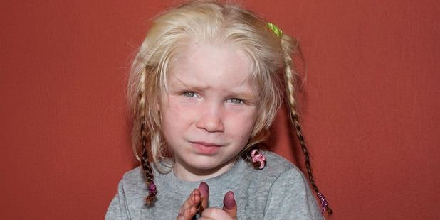 Police found Maria when they raided a Gypsy, or Roma, encampment near the central Greek town of Farsala in October. Photo / AP