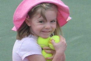 A photo of Madeleine McCann, just before she went missing from a Portuguese holiday complex. Photo / AP
