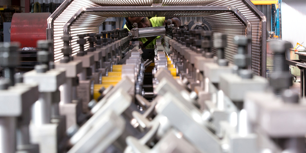 The largest positive contribution to economic output was from manufacturing, up 2.1 per cent on the September quarter to its highest level since March 2006. Photo / Dean Purcell