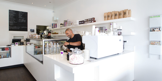 Catroux cafe, Westmere, Auckland. Photo / Richard Robinson