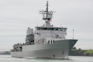 The HMNZS Wellington.
