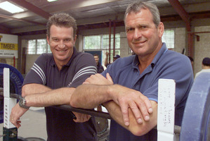Frank Oliver took on John Kirwan as his assistant to coach the Blues in 2001. The year before, Oliver and Gordon
Hunter were in charge. Photo / Paul Estcourt