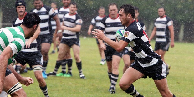 Dan Hawkins played in the Kamo vs Otamatea game over the weekend.