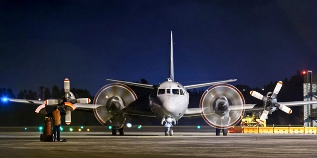 The RNZAF Orion is operating from the Royal Australian Air Force's Base
Pearce near Perth.