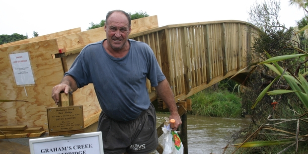 Kit Fawcett was declared bankrupt in 2010 over a debt owed on the Tairua Palms subdivision in the Coromandel.