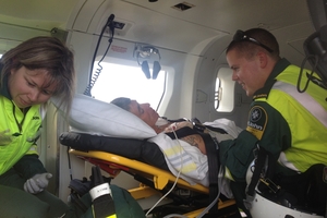 Janet Kelland. Photo / Westpac Rescue Helicopter