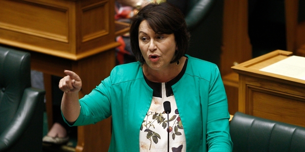 Hekia Parata under fire during question time yesterday. Photo / Mark Mitchell