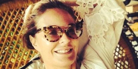 Charlotte Dawson posted these images on her Instagram account while holidaying in Bali, a month before she took her own life.