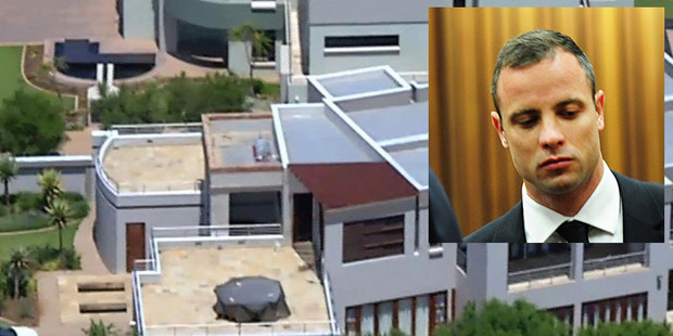 Oscar Pistorius is selling the house where he shot his girlfriend Reeva Steenkamp. Photo / AP