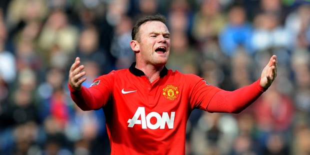 Manchester United's Wayne Rooney. Photo / AP