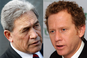 Winston Peters and Russel Norman. Photos / File