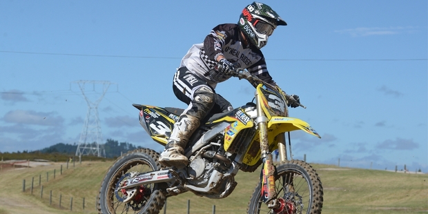 Mount Maunganui's Rhys Carter has landed a ride with Suzuki's Australian team for the 10-round Australian Motocross Nationals. Photo/Colin Smith