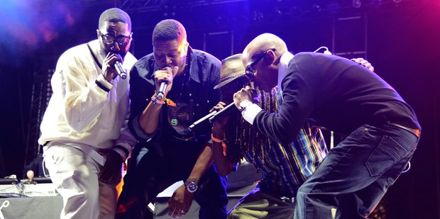 Jurassic 5 reformed in 2013 and are in the middle of a world tour celebrating their 20th anniversary together. Photo/Getty