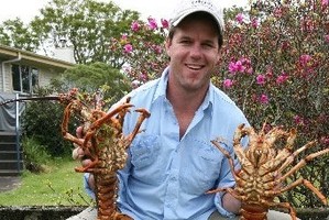 Crayfish like these ones Steve Devine caught off the Taranaki coast are no longer seen on the east coast, where stocks are "shamefully" depleted.