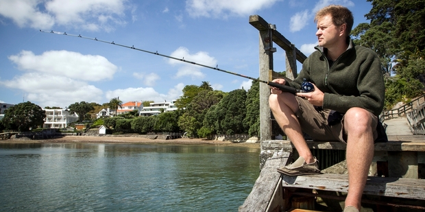 Jason Foord is angry the new size limit does not apply to the commercial fishing industry. Photo / Michael Craig