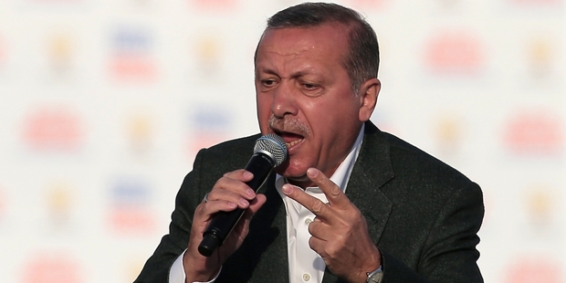 Recep Tayyip Erdogan hailed the attack. Photo / AP